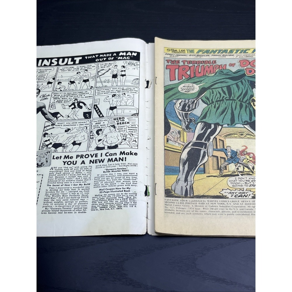 Fantastic Four #143 Marvel Comics Feb 1974 Bronze Age Comic - Picture 10 of 10